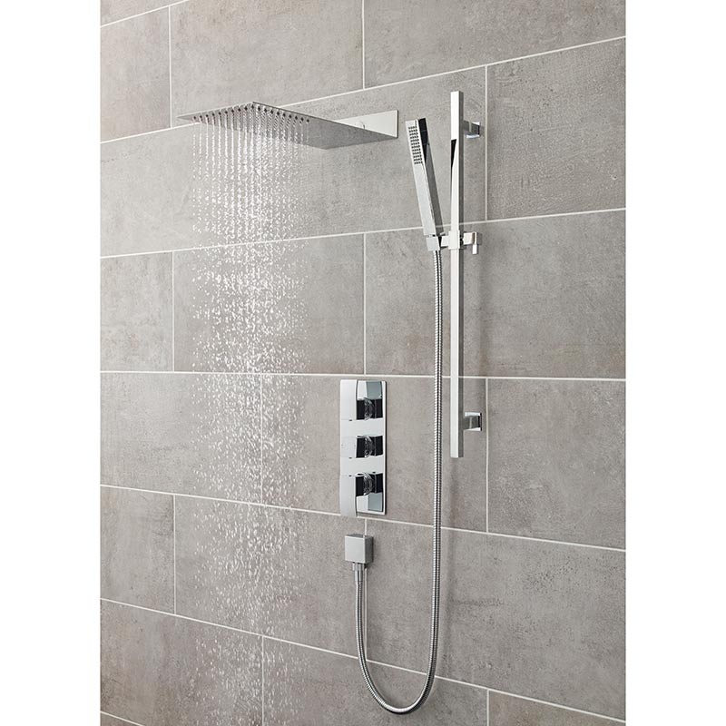 Hudson Reed Fixed Shower Heads Fixed Head (3 sizes, Chrome) - Brandnew Bathroom