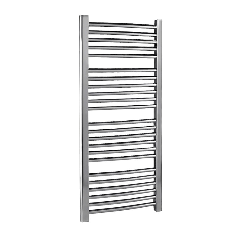 Nuie Curved Ladder Rail (2 sizes, Chrome) - Brand New Bathrooms