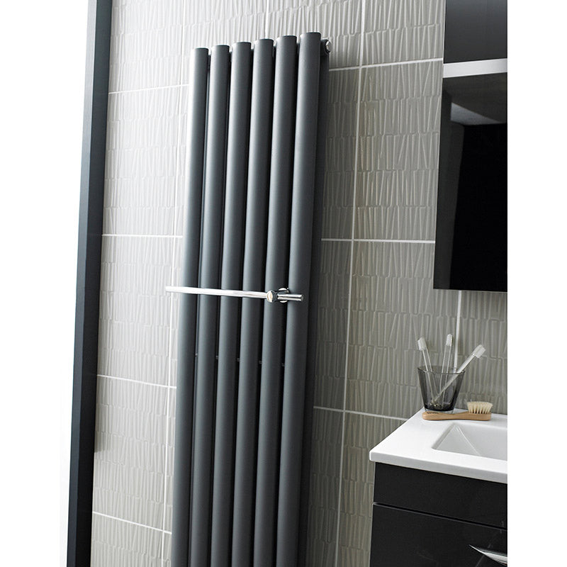 Nuie Revive Radiator Towel Rail (Chrome) - Brand New Bathrooms