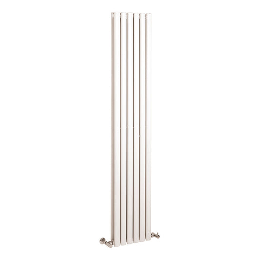 Nuie Double Panel Designer Radiator (Gloss White) - Brand New Bathrooms