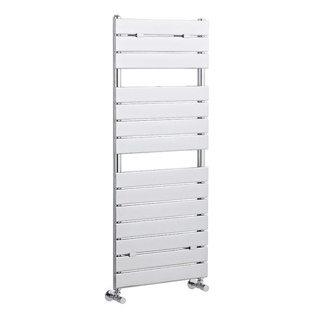 Nuie Piazza Heated Towel Rail (1 size, Chrome) - Brand New Bathrooms