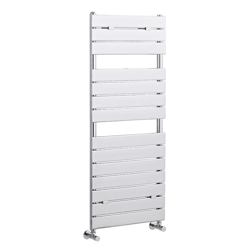 Nuie Piazza Heated Towel Rail (1 size, Chrome) - Brand New Bathrooms