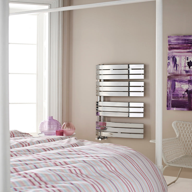 Nuie Elgin Heated Towel Rail (1 size, Chrome) - Brand New Bathrooms
