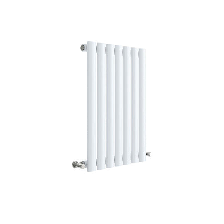 Nuie Horizontal Panel Radiator (2 types, Gloss White) - Brand New Bathrooms