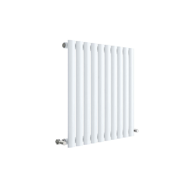Nuie Horizontal Revive Panel Radiator (2 types, Gloss White) - Brand New Bathrooms