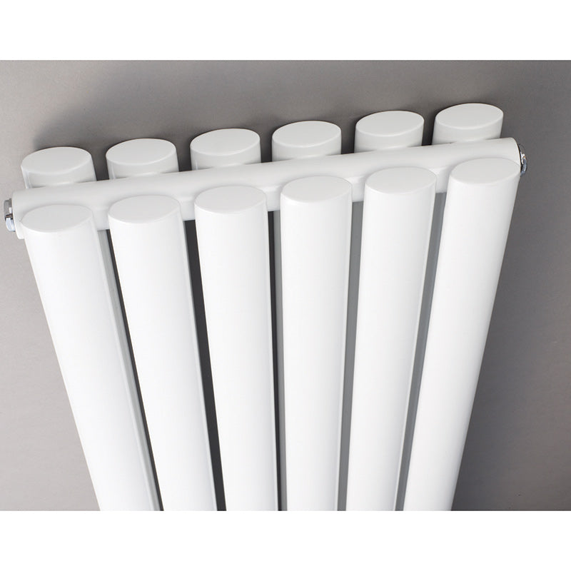 Nuie Revive Double Panel Designer Radiator (Gloss White) - Brand New Bathrooms