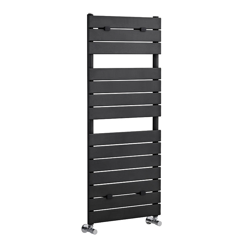 Nuie Piazza Heated Towel Rail (Anthracite) - Brand New Bathrooms