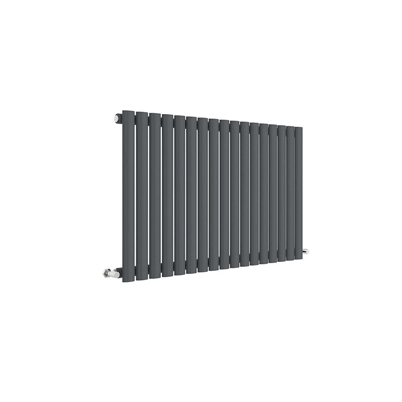 Nuie Horizontal Revive Panel Radiator 600 x 992mm (2 types, Anthracite) - Brand New Bathrooms