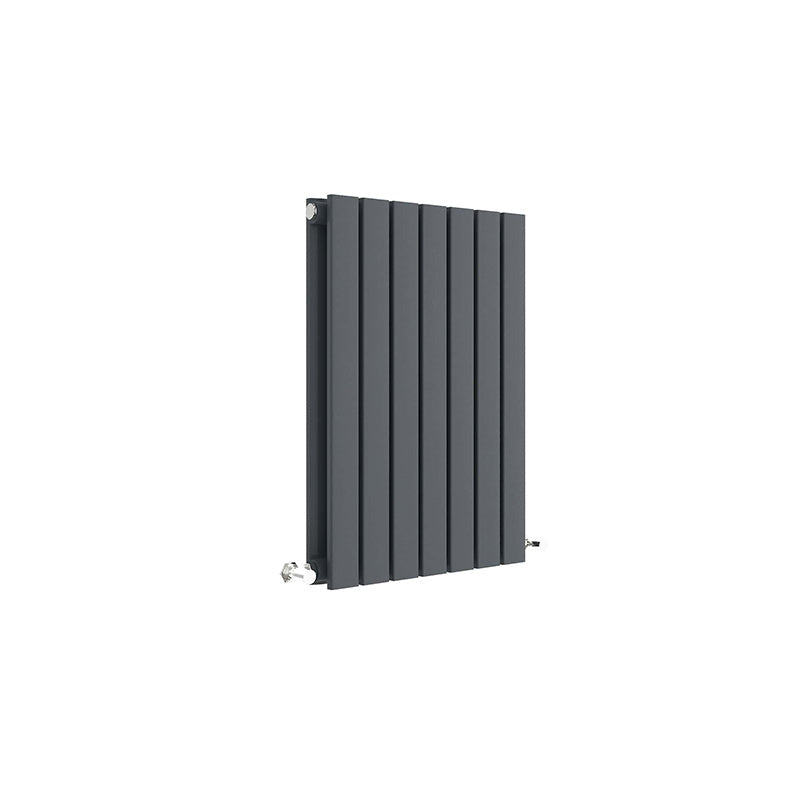 Nuie Horizontal Sloane Panel Radiator (2 types, Anthracite) - Brand New Bathrooms
