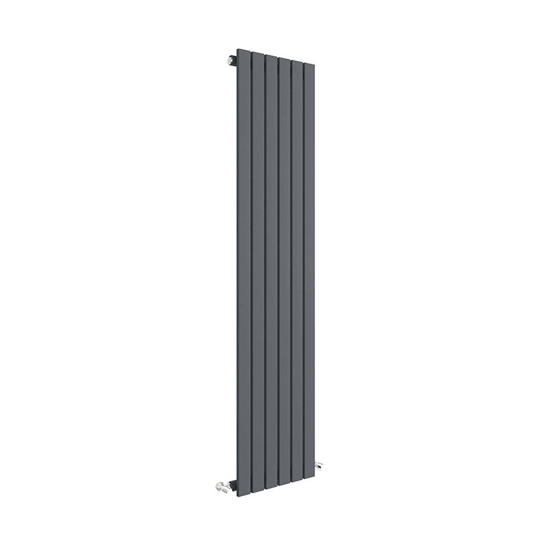 Nuie Vertical Sloane Panel Radiator (2 types, Anthracite) - Brand New Bathrooms