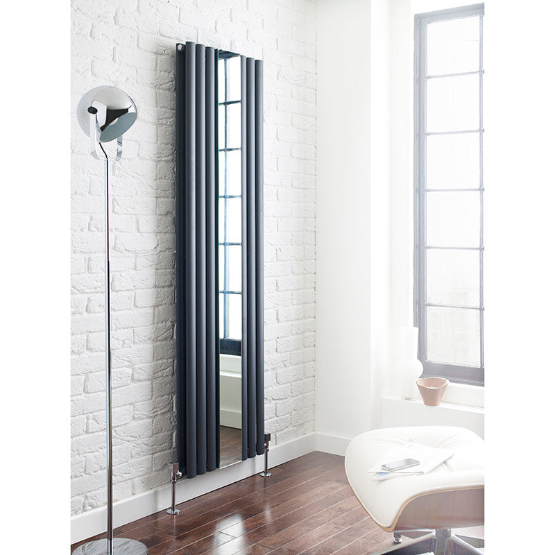 Nuie Revive Panel Designer Radiator (2 types, Anthracite) - Brand New Bathrooms