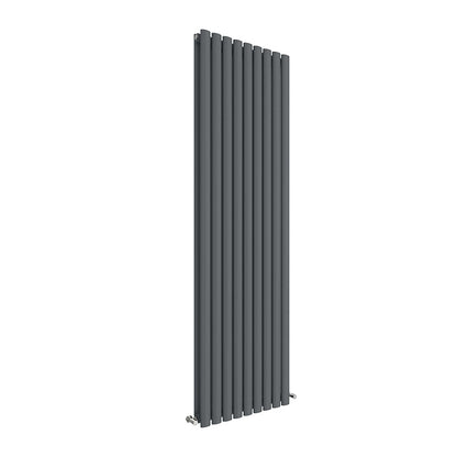 Nuie Revive Vertical Double Panel Radiator (Anthracite) - Brand New Bathrooms