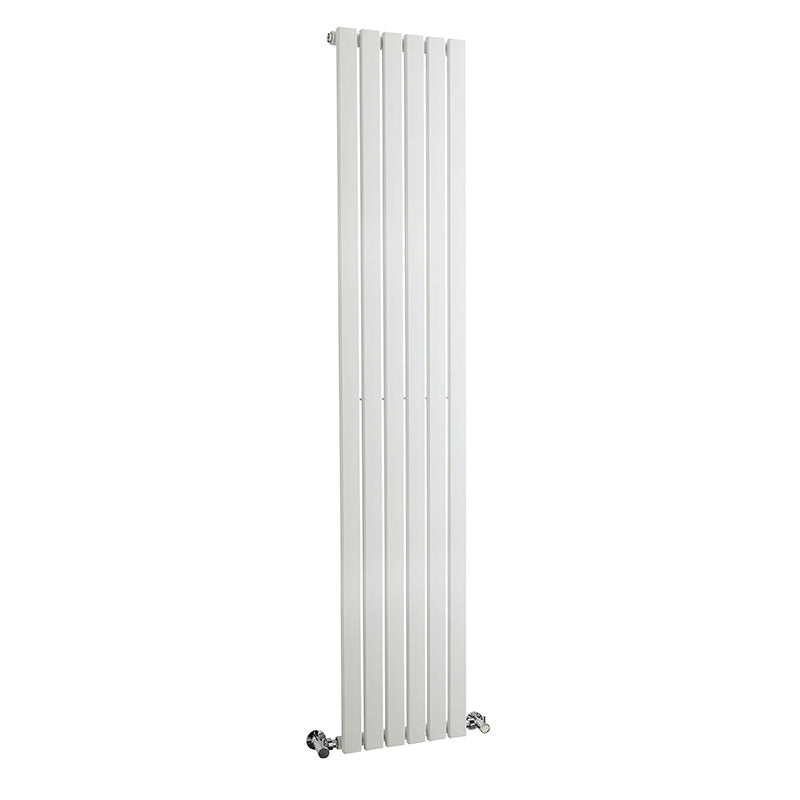 Nuie Sloane Single Panel Designer Radiator (1 size, Satin White) - Brand New Bathrooms