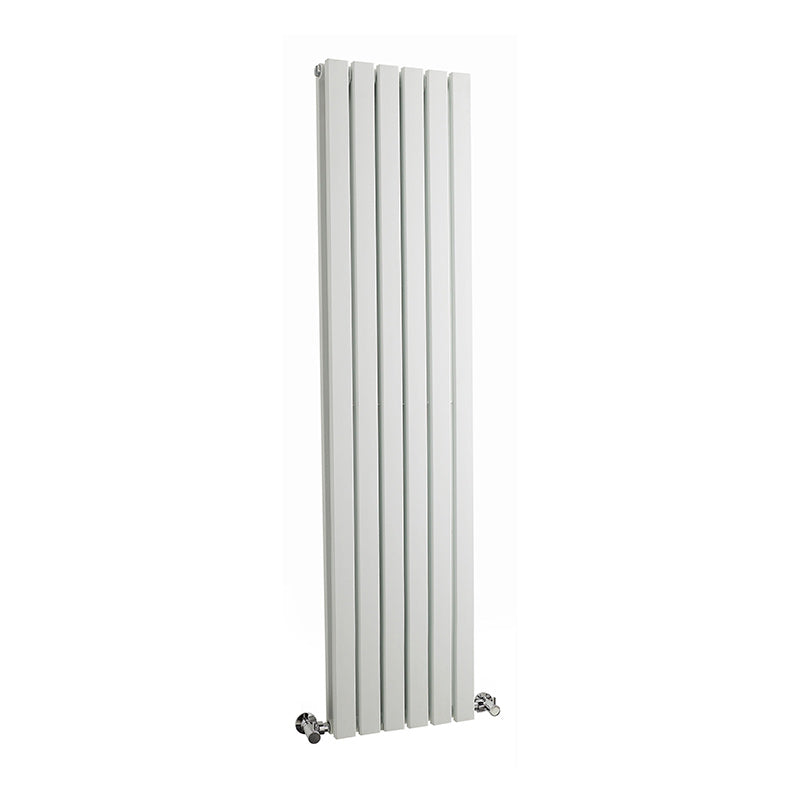 Nuie Sloane Panel Designer Radiator (2 types, Satin White) - Brand New Bathrooms