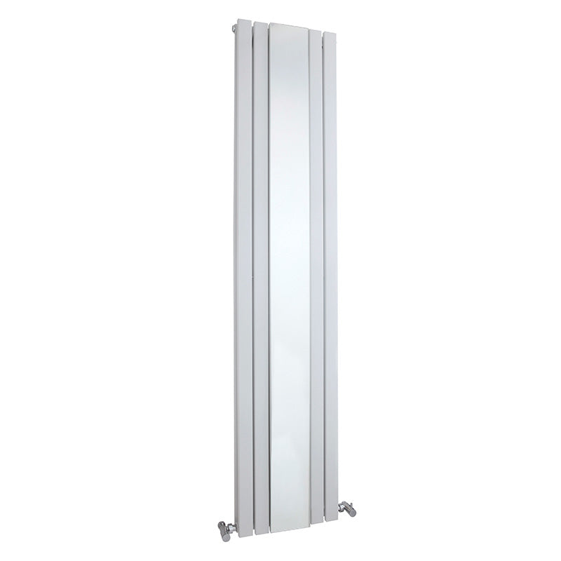 Nuie Sloane Double Panel Designer Radiator (1 size, Satin White) - Brand New Bathrooms