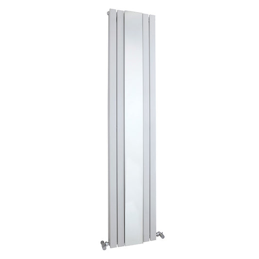 Nuie Sloane Double Panel Designer Radiator (1 size, Satin White) - Brand New Bathrooms