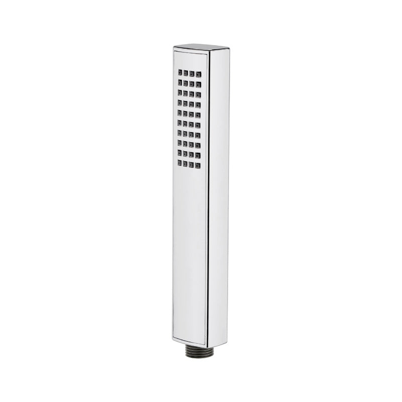 Nuie Shower Accessories Easy-Clean Rectangle Handset (1 size, Chrome) - Brand New Bathrooms