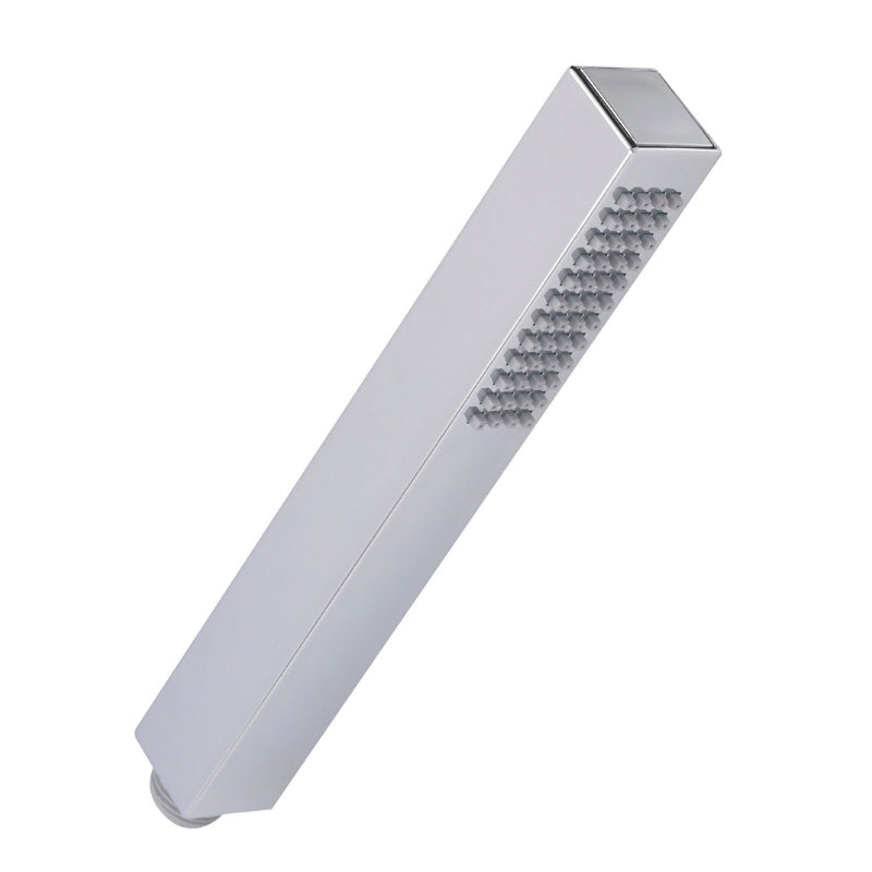 Nuie Shower Accessories Minimalist Square Handset (1 size, Chrome) - Brand New Bathrooms