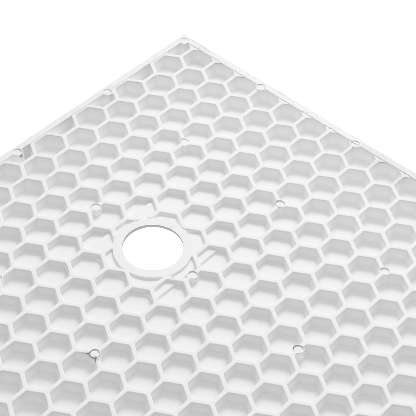Brand New Bathrooms Polymer Anti-Slip Shower Tray (10 sizes, White)