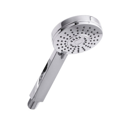 Nuie Shower Accessories Multifunction Water Saving Round Handset (1 size, Chrome) - Brand New Bathrooms