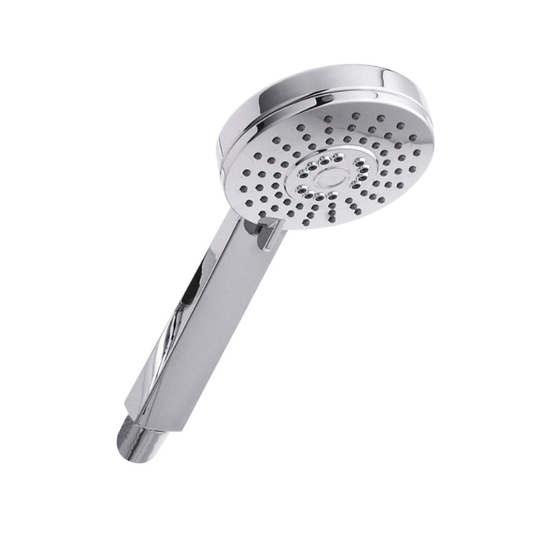 Nuie Shower Accessories Multifunction Water Saving Round Handset (1 size, Chrome) - Brand New Bathrooms