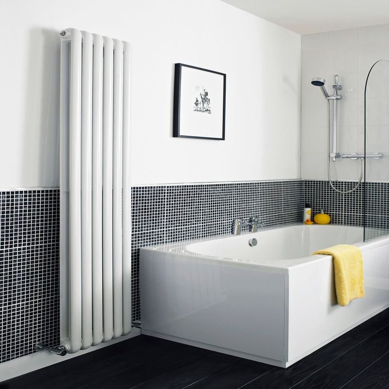 Nuie Salvia Designer Double Panel Radiator (2 sizes, 2 colours) - Brand New Bathrooms