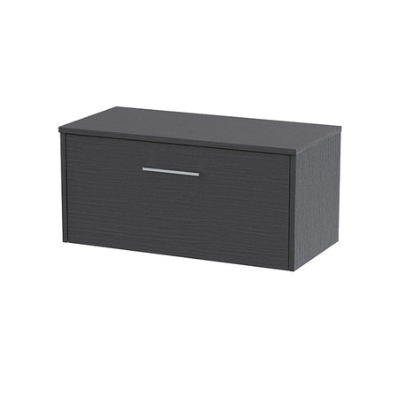 Hudson Reed Juno Wall Hung Single Drawer 800mm Vanity & Matching Worktop (1 size, 5 colours) - Brand New Bathrooms