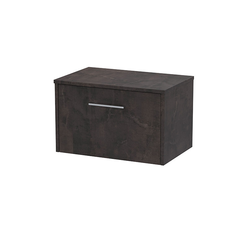 Hudson Reed Juno Wall Hung Single Drawer 600mm Vanity & Worktop (1 size, 5 colours) - Brand New Bathrooms