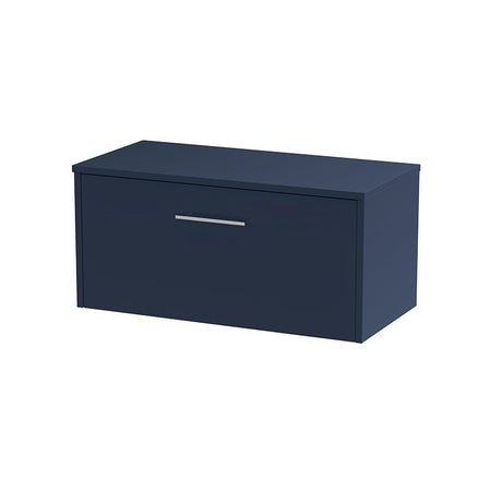 Hudson Reed Juno Wall Hung Single Drawer 800mm Vanity & Matching Worktop (1 size, 5 colours) - Brand New Bathrooms