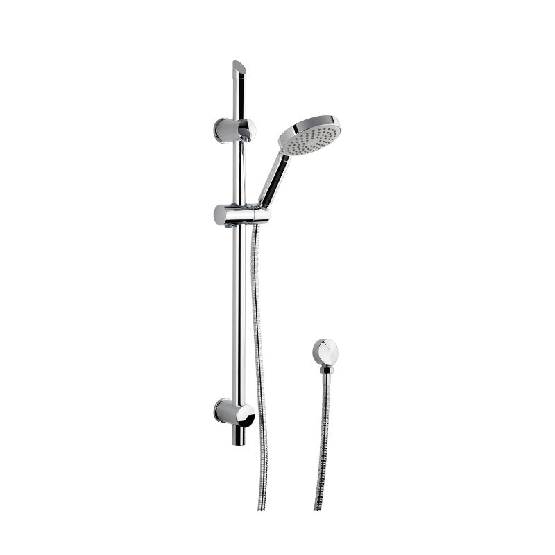 Nuie Round Shower Kits Slide Rail Kit (1 size, Chrome) - Brand New Bathrooms