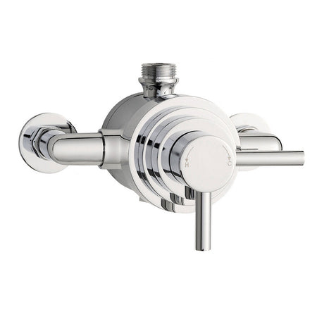 Hudson Reed Tec Dual Exposed Thermostatic Shower Valve (Chrome) - Brandnew Bathroom