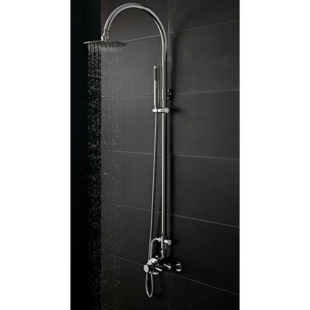 Hudson Reed Tec Dual Exposed Thermostatic Shower Valve (Chrome) - Brandnew Bathroom