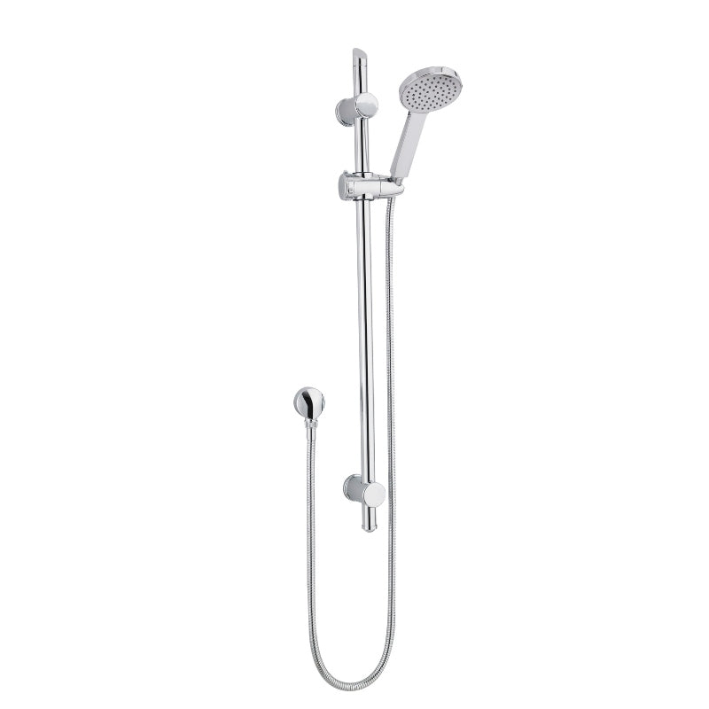 Nuie Round Shower Kits Slide Rail Kit (1 size, Chrome) - Brand New Bathrooms