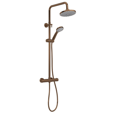 Nuie Shower Kits Round Thermostatic Bar Valve & Shower Kit (1 size, 4 colours) - Brand New Bathrooms