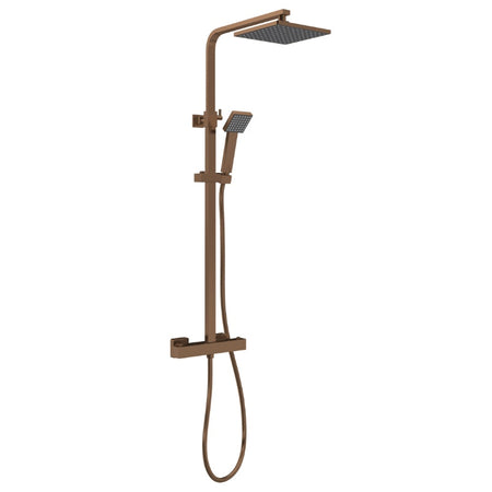Nuie Shower Kits Square Thermostatic Bar Valve & Shower Kit (1 size, 3 colours) - Brand New Bathrooms