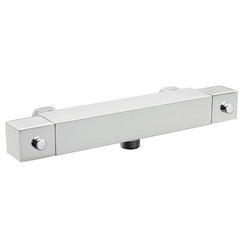 Nuie Bar Showers Thermostatic Bar Valve (1 size, Chrome) - Brand New Bathrooms