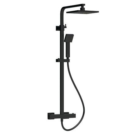 Nuie Shower Kits Square Thermostatic Bar Valve & Shower Kit (1 size, 3 colours) - Brand New Bathrooms