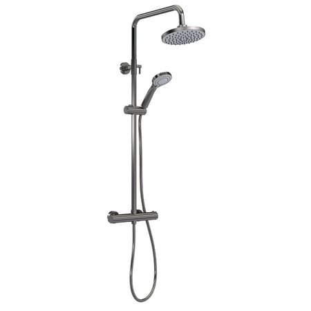 Nuie Shower Kits Round Thermostatic Bar Valve & Shower Kit (1 size, 4 colours) - Brand New Bathrooms