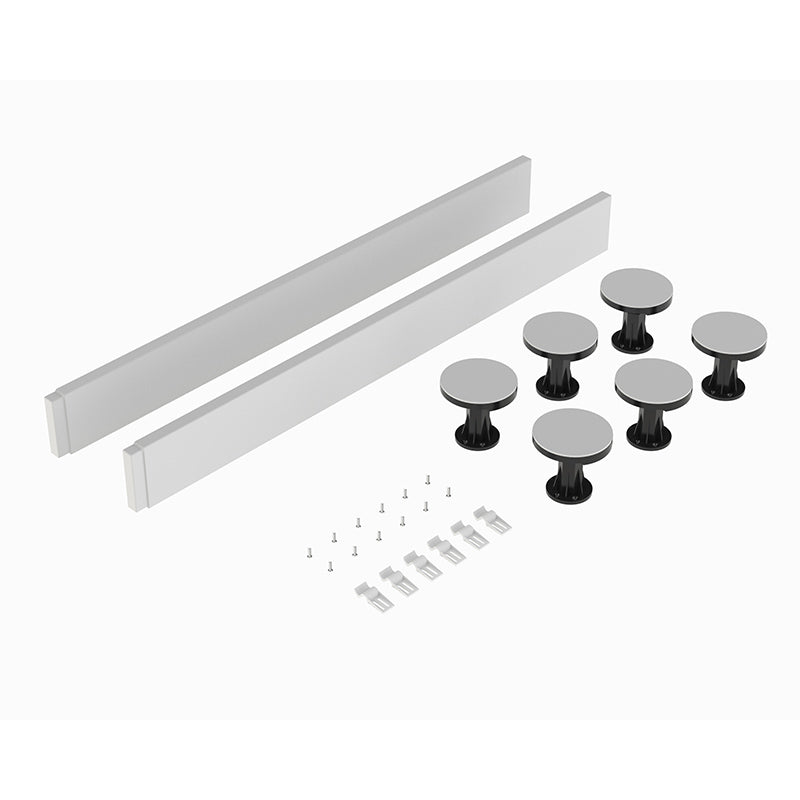 Nuie Leg Set Suitable for 700-900mm Square & Rectangular Trays (1 size, 2 colours)  - Brandnew Bathroom