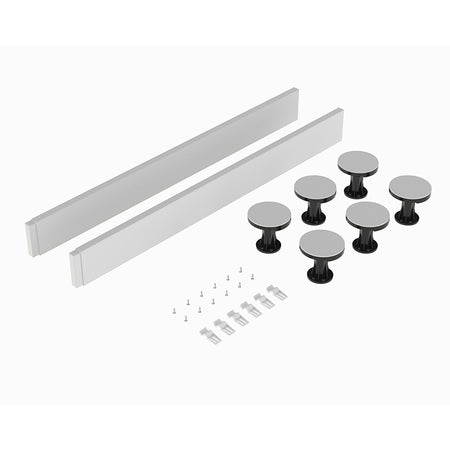Nuie Leg Set Suitable for 700-900mm Square & Rectangular Trays (1 size, 2 colours)  - Brandnew Bathroom