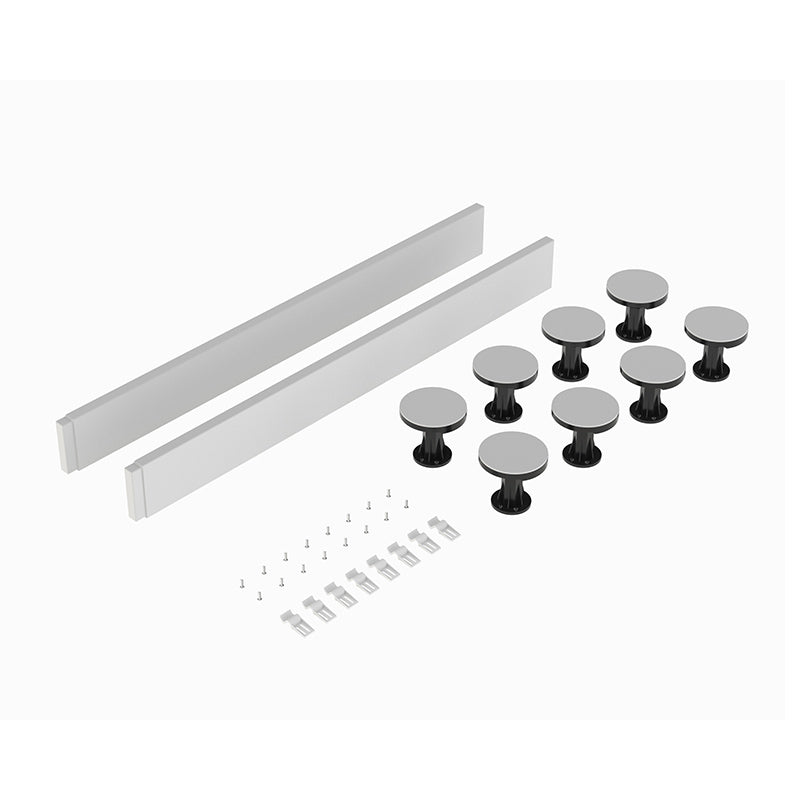 Nuie Leg Set Suitable for 1000mm Square & Rectangular Trays (1 size, 2 colours)  - Brandnew Bathroom