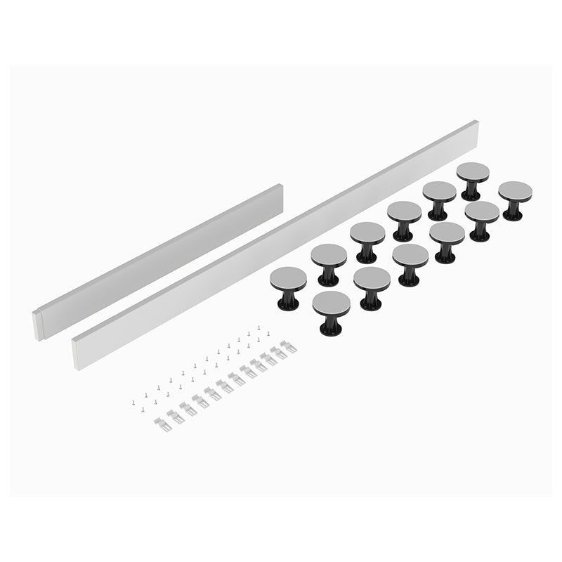 Nuie Leg Set Suitable for 1300-1800mm Rectangular & Walk in Trays (1 size, 2 colours)  - Brandnew Bathroom