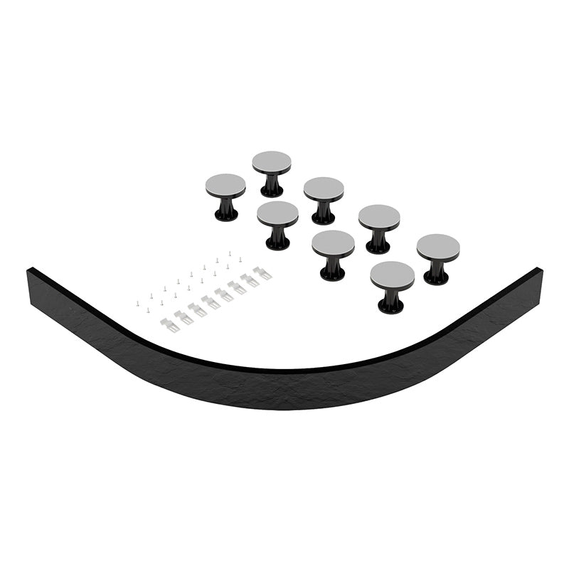 Nuie Leg Set Suitable for 1000-1200mm Quadrant & Offset Quadrant Trays (1 size, 2 colours)  - Brandnew Bathroom