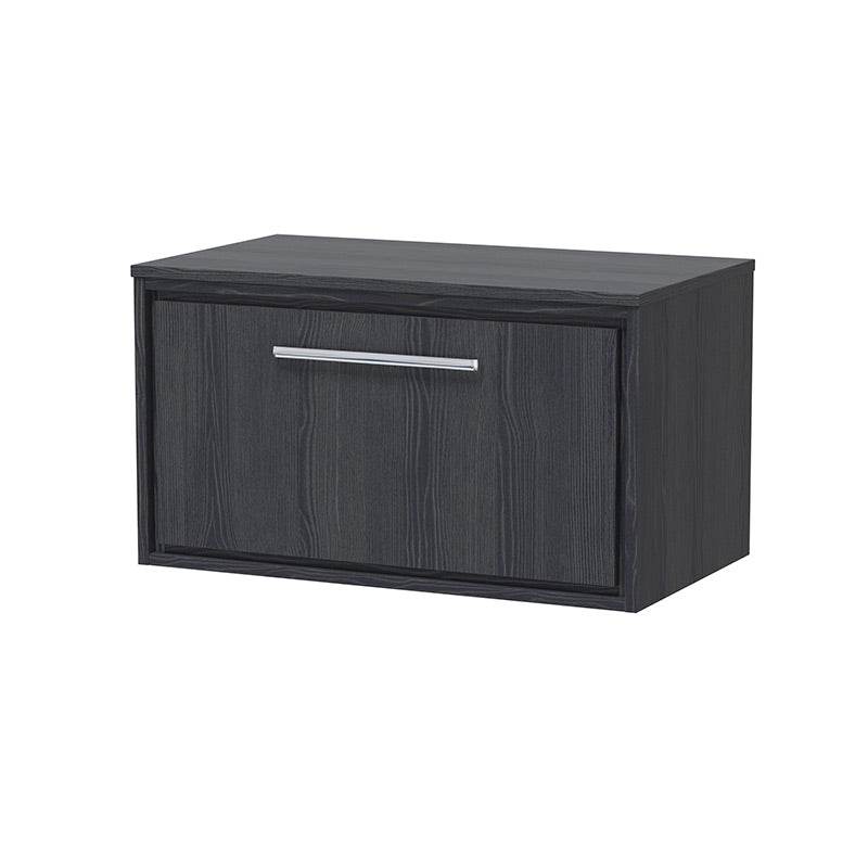 Hudson Reed Lille Wall Hung Single Drawer 800mm Vanity with Matching Worktop (1 size, 3 colours) - Brand New Bathrooms