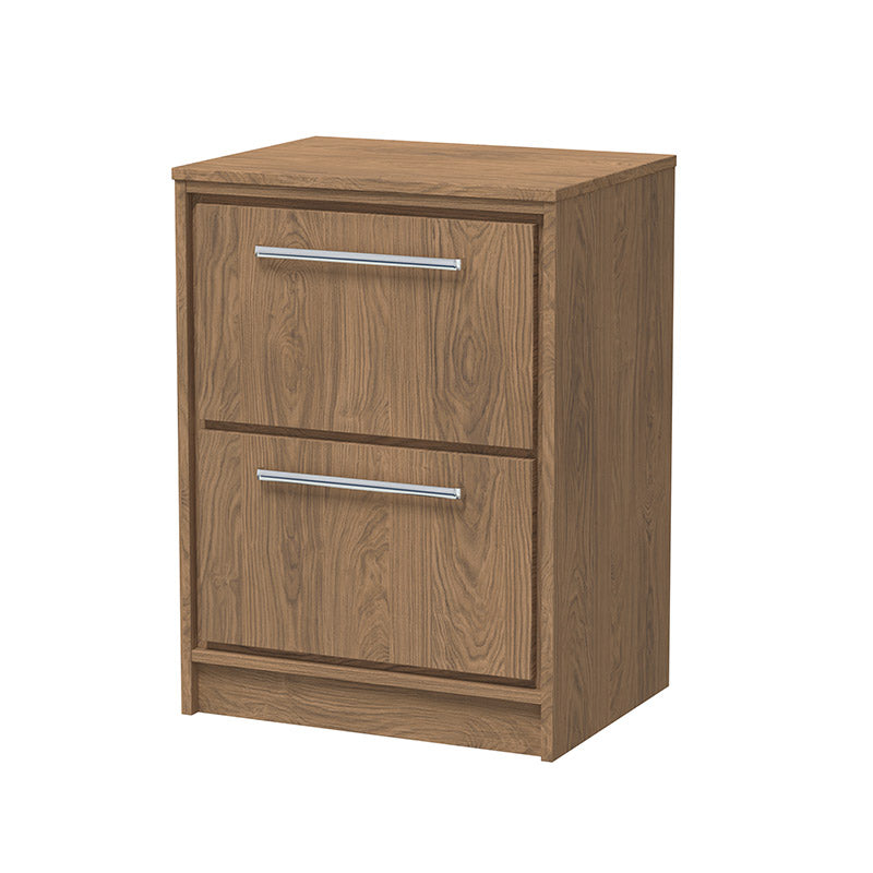 Hudson Reed Lille Floor Standing Double Drawer 600mm Vanity with Matching Worktop (1 size, 3 colours) - Brand New Bathrooms