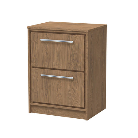 Hudson Reed Lille Floor Standing Double Drawer 600mm Vanity with Matching Worktop (1 size, 3 colours) - Brand New Bathrooms