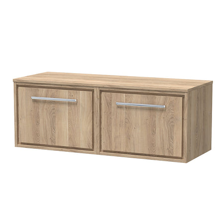 Hudson Reed Lille Wall Hung Single Drawer 1200mm Vanity with Matching Worktop (1 size, 3 colours) - Brand New Bathrooms