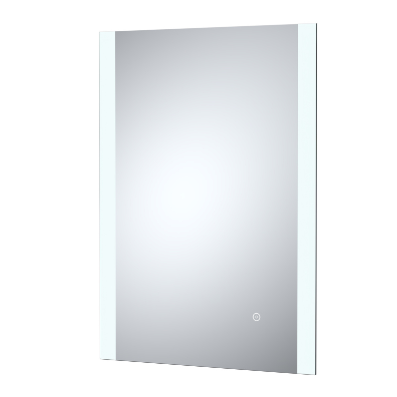 Nuie Castor 700mm x 500mm Ambient Touch Sensor Mirror (Silver) - Brand New Bathrooms