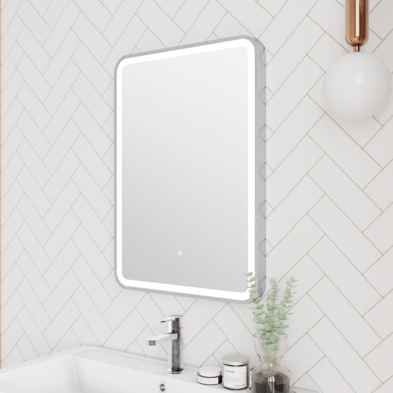 Nuie Hydrus 700mm x 500mm Framed Mirror (3 colours) - Brand New Bathrooms