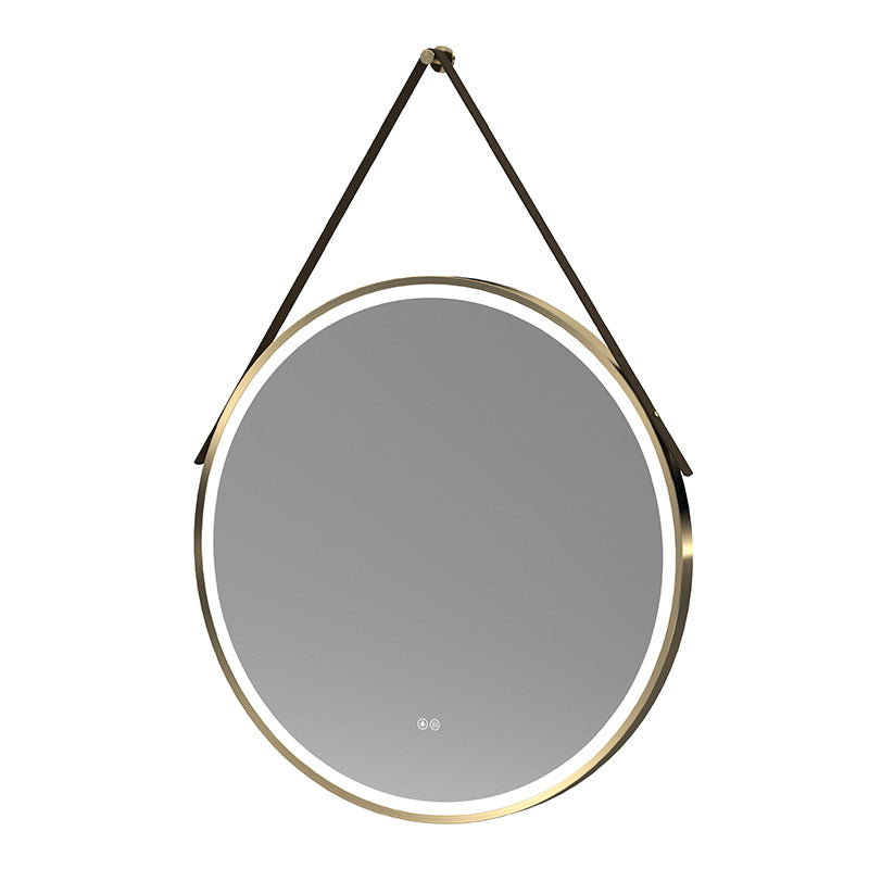 Nuie Salana 800mm Round Touch Sensor Illuminated Mirror (3 colours) - Brand New Bathrooms